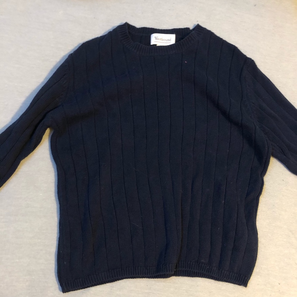 Navy Blue Sweater